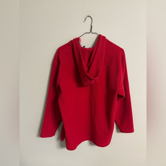 Vintage Disney Winnie the POOH Tigger Fleece Pullover Sweatshirt Size Large Red - Picture 2 of 6